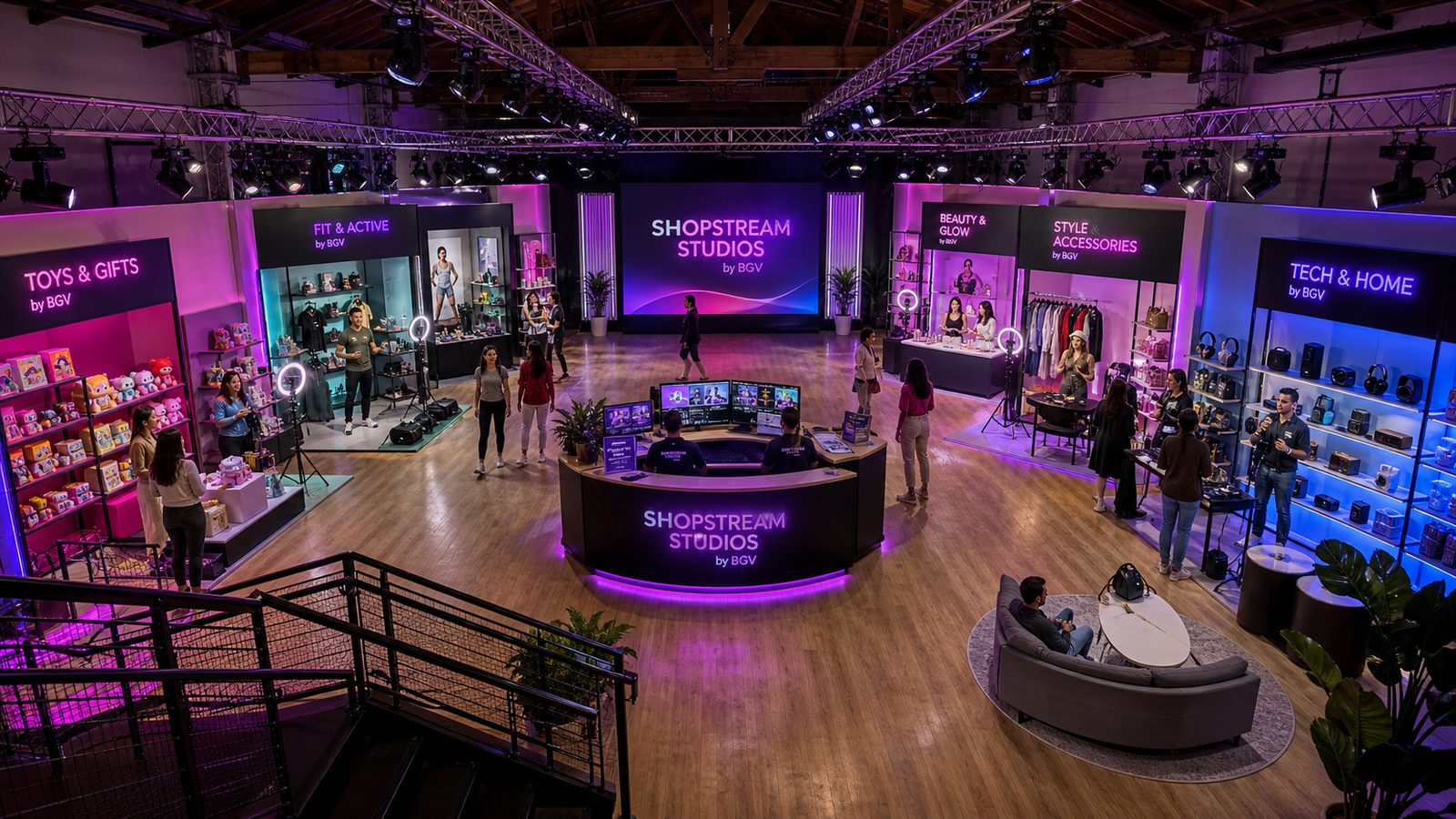 Shopstream Studio Aerial
